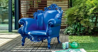The Proust Armchair: Stylish and Ironic by designer Alessandro Mendini