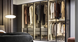 Wardrobes as spaces: news by Novamobili at Milan Design Week 2022